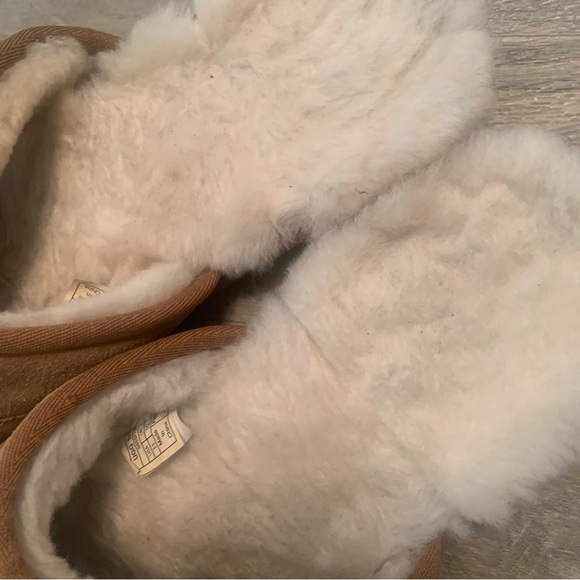 UGG Mens Scuff Suede Sheepskin Slip On Slippers - Picture 4 of 11